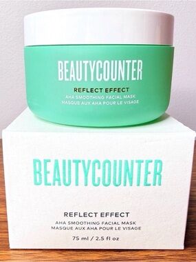 Beautycounter Reflect Effect AHA Smoothing Facial Mask 75 ml 2.5 fl oz Full Size
